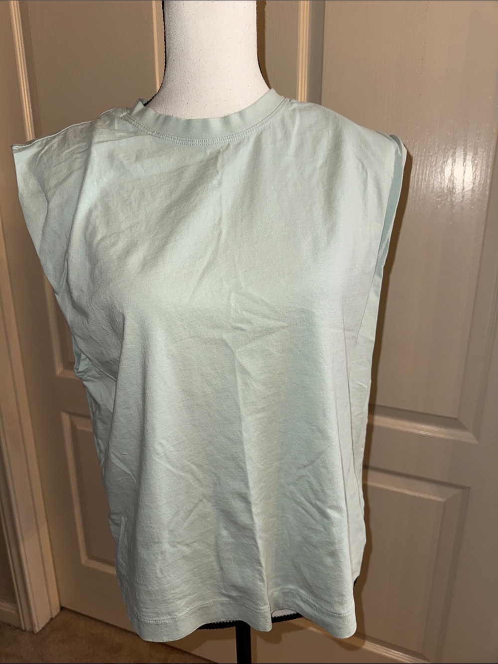 H&M - Sleeveless Light Mint Muscle Tank - Size Medium